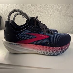 Brooks Hyperion Max Black and Pink Running Shoes